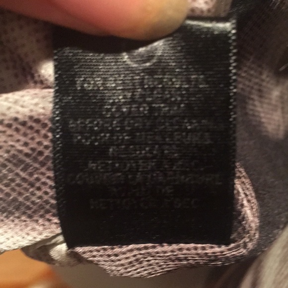 Halston Heritage Black & Tan Wrap Blouse Size XS - Picture 16 of 17